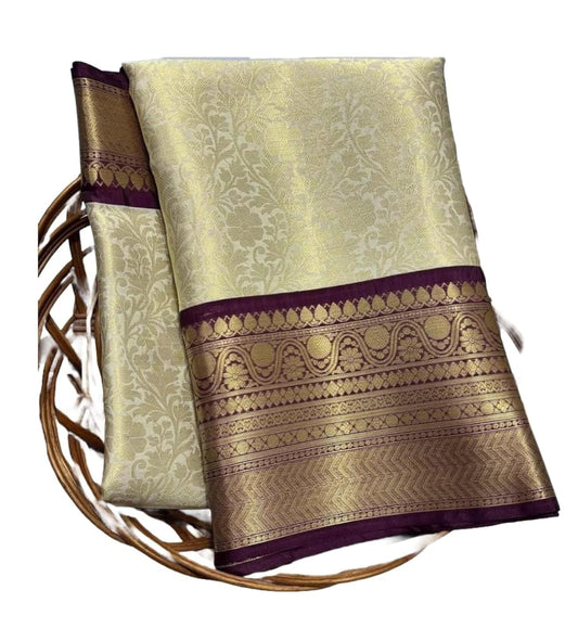 Semi Katan Silk Saree