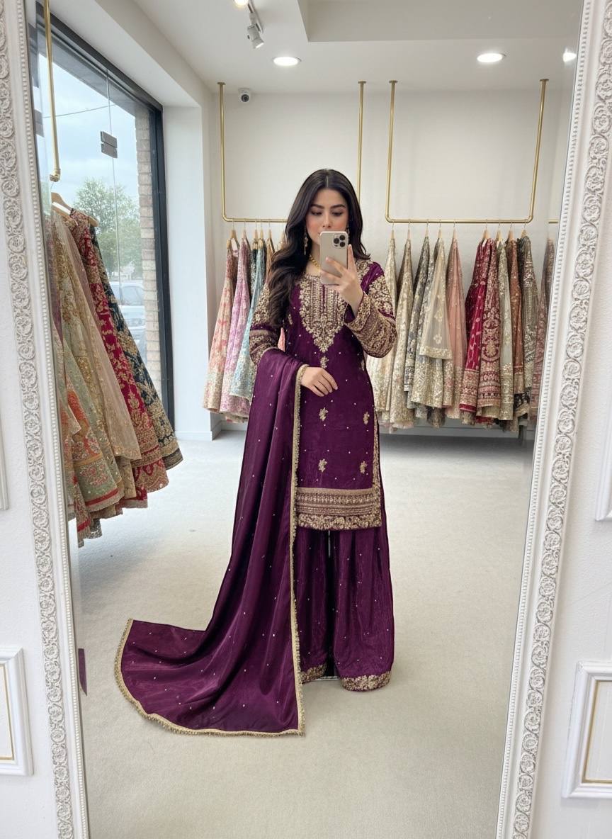 Festive Wear Sharara Suit