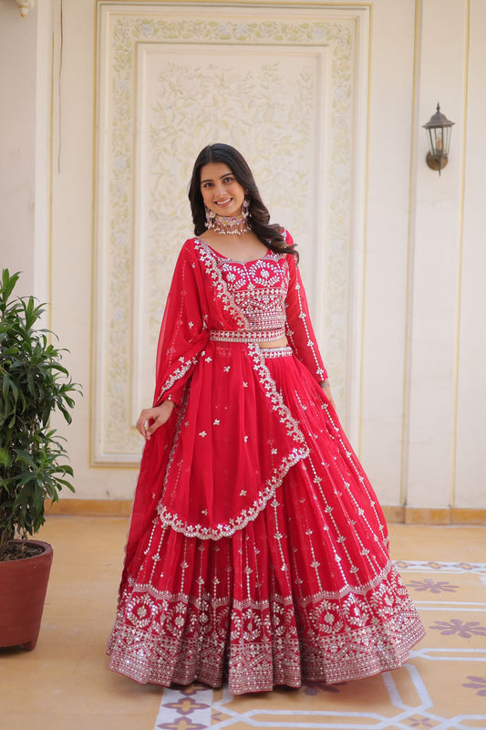 Heavy Georgette Lehenga