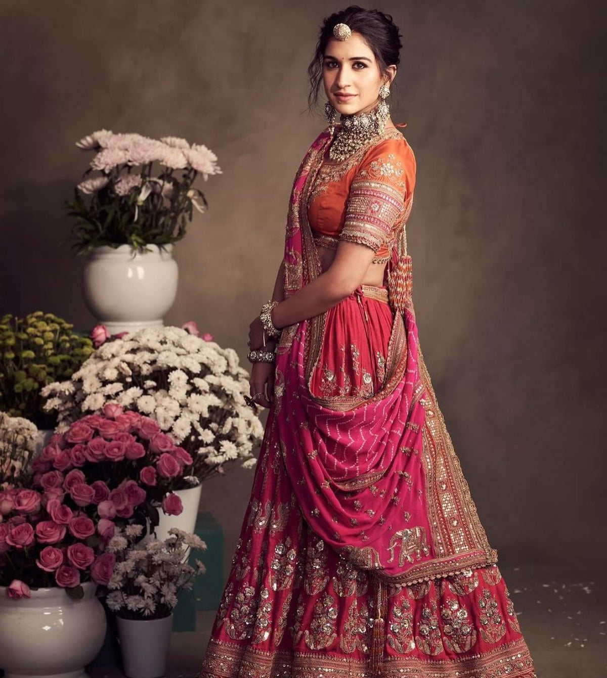Fully Stitched Sequence Lehenga