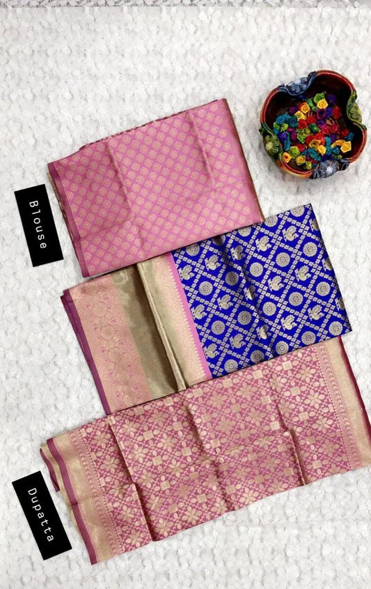 Kanjeevaram Silk Zari Lehanga