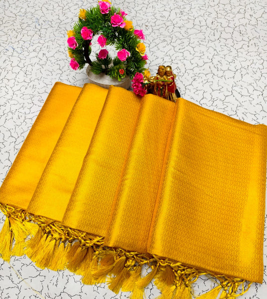 Copper Silk Saree
