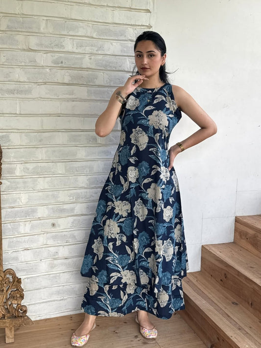 Floral Kurti Pant Set