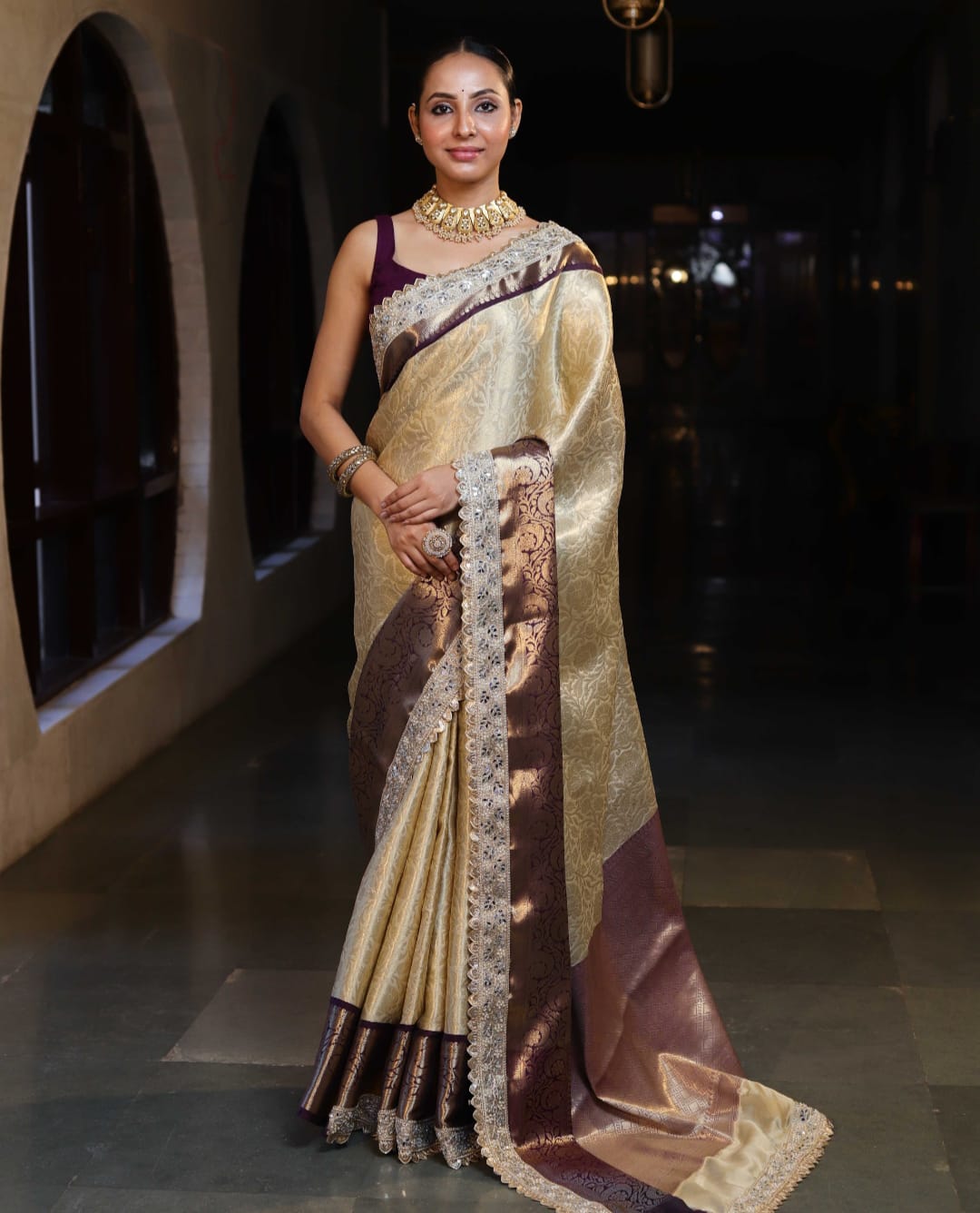 Banarasi Handwoven Partywear Saree