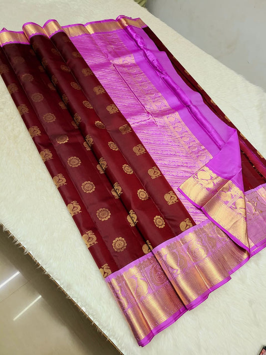 Silmark Certified Pure Kanjeevaram Silks