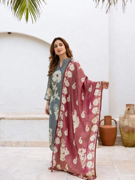 Floral Kurti Set