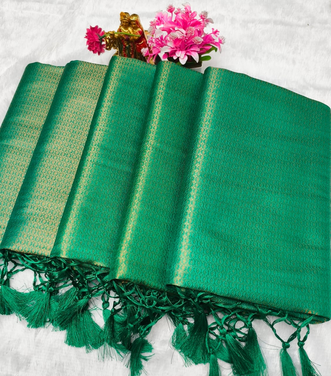 Copper Silk Saree