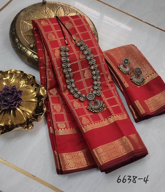 Celebrity Inspired Semi Kanjeevaram Silks