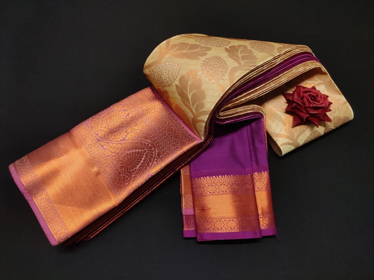 Samutrika Kanjeevaram Silk(New Colors)