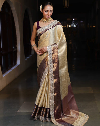 Banarasi Handwoven Partywear Saree