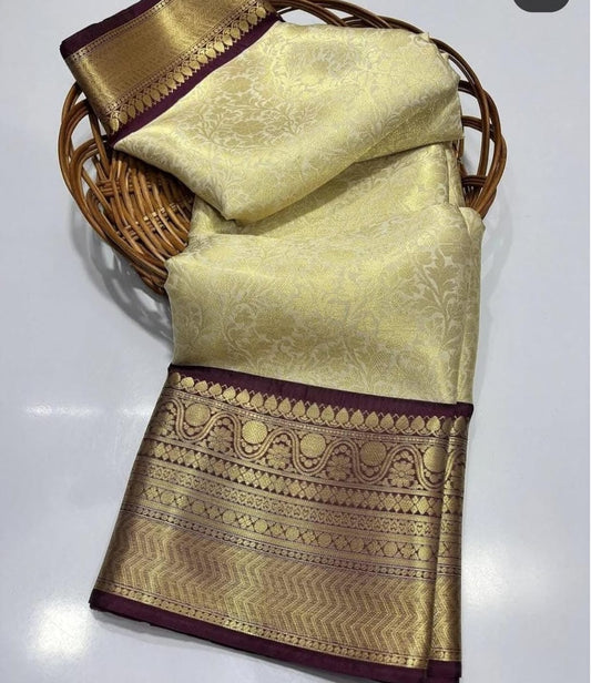 Semi Katan Silk Saree