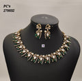 AD Green Necklace Set