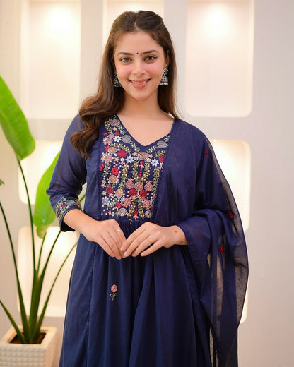 Floral Printed Suit Set