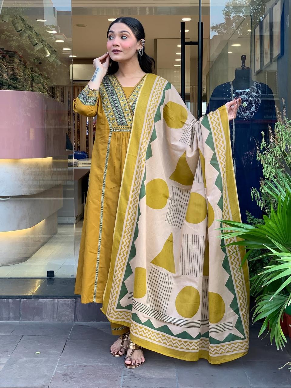 Cotton Kurta-Pant Set