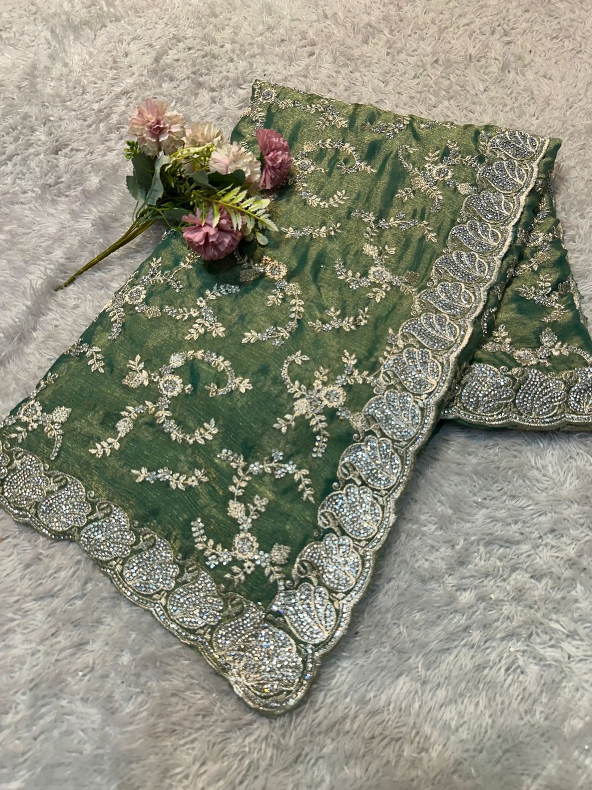 Chiffon Designer Sarees