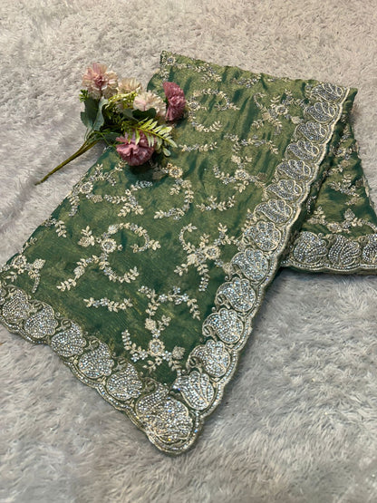 Chiffon Designer Sarees