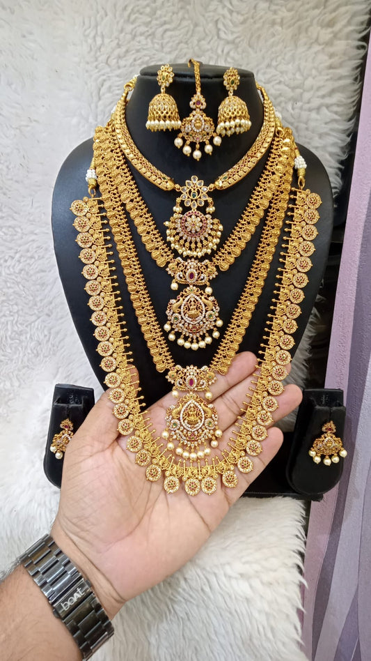 Gold-Plated Bridal Set