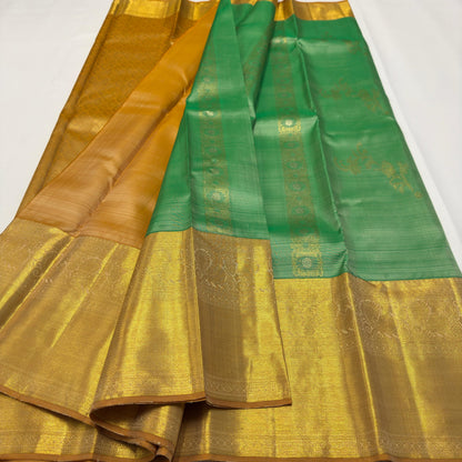 Classic Green with Antique Gold Border