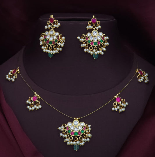 Invisible Chain Kemp Necklace Set
