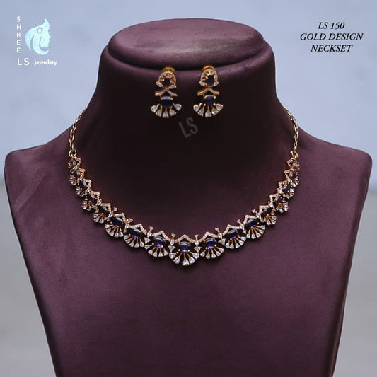 Purple Necklace Set