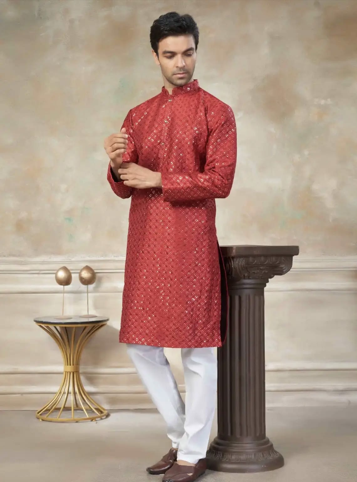 Premium Digital Kurta Pyjama Set