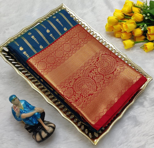 Luxury Korvai Softsilk Sarees