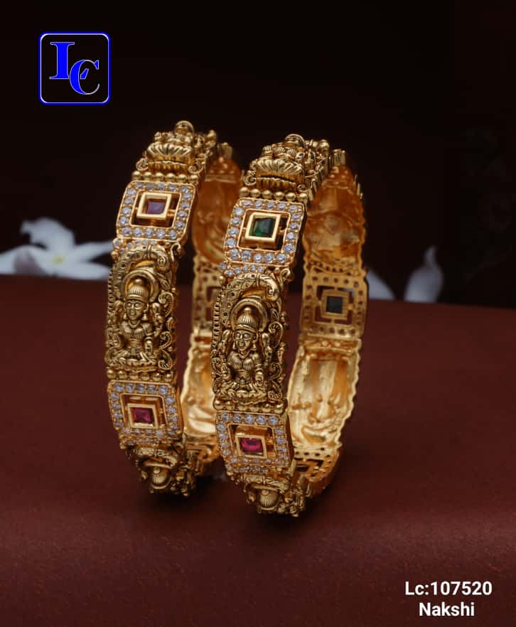 Exclusive Nakshi  Multi-Stoned Bangles