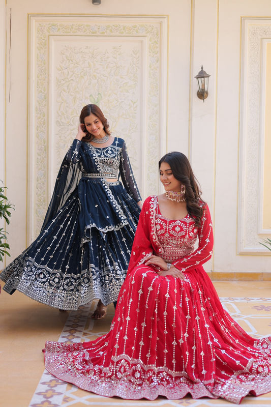 Heavy Georgette Lehenga