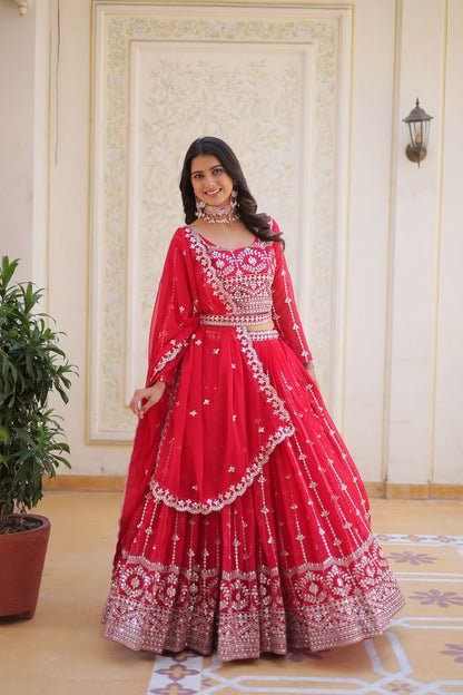 Heavy Georgette Lehenga