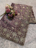 Burberry Designer Sarees(Pastel shades)