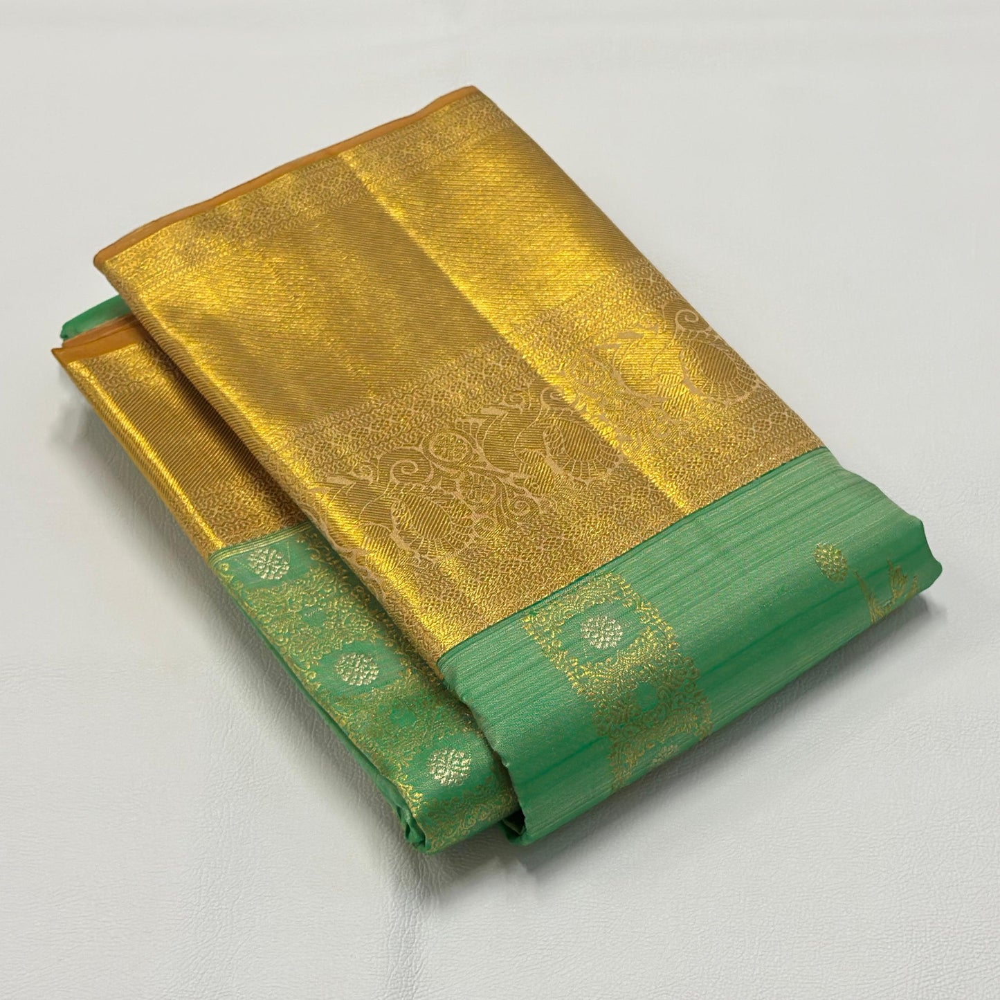 Classic Green with Antique Gold Border