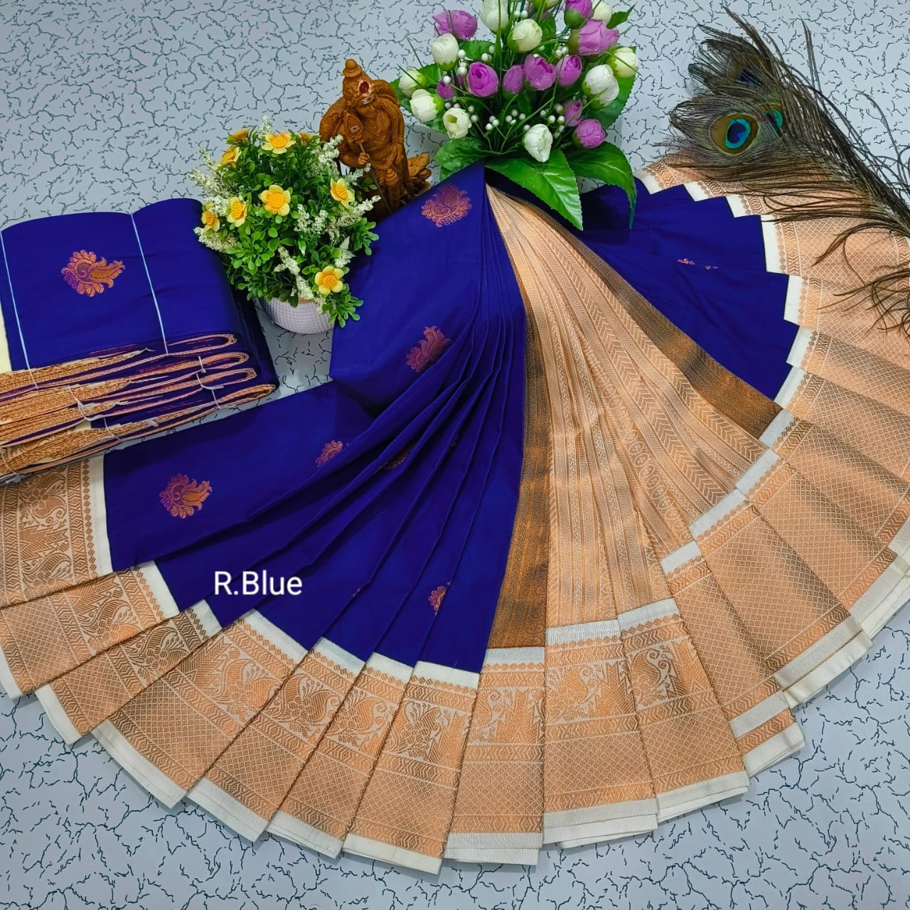 Mangalyam Korvai Kottanji Tana Softsilk Sarees