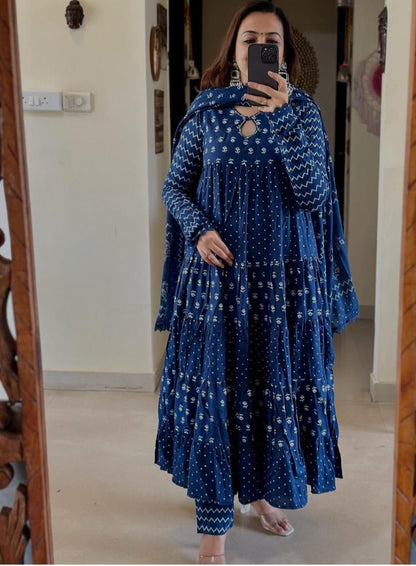 Heavy Flared Partywear Anarkali