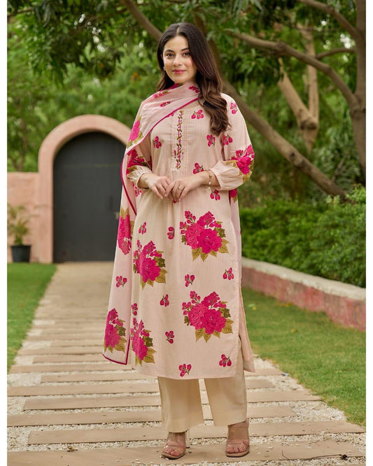 Pure Cotton Kurti Pant Set