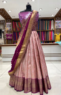 Royal Pure Kanjeevaram Silk Lehenga Set