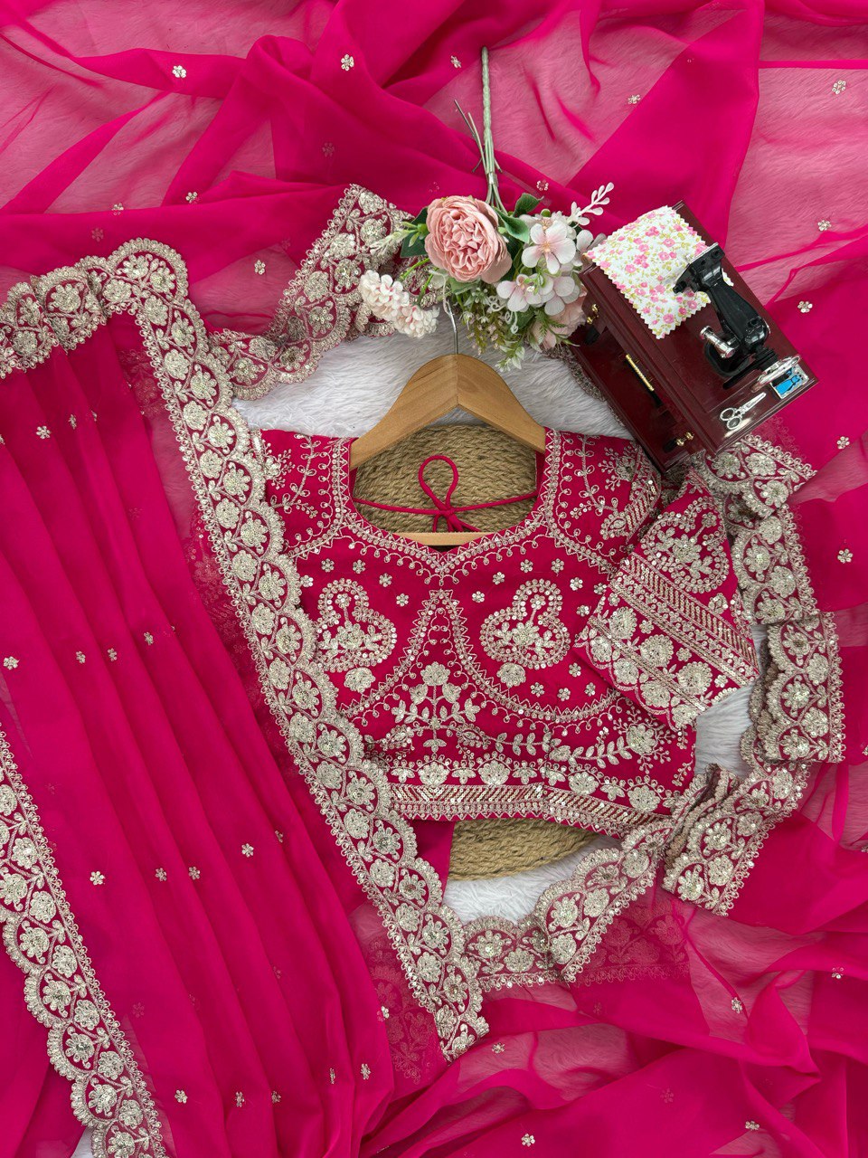 Tibby Silk Sequence Partywear Saree