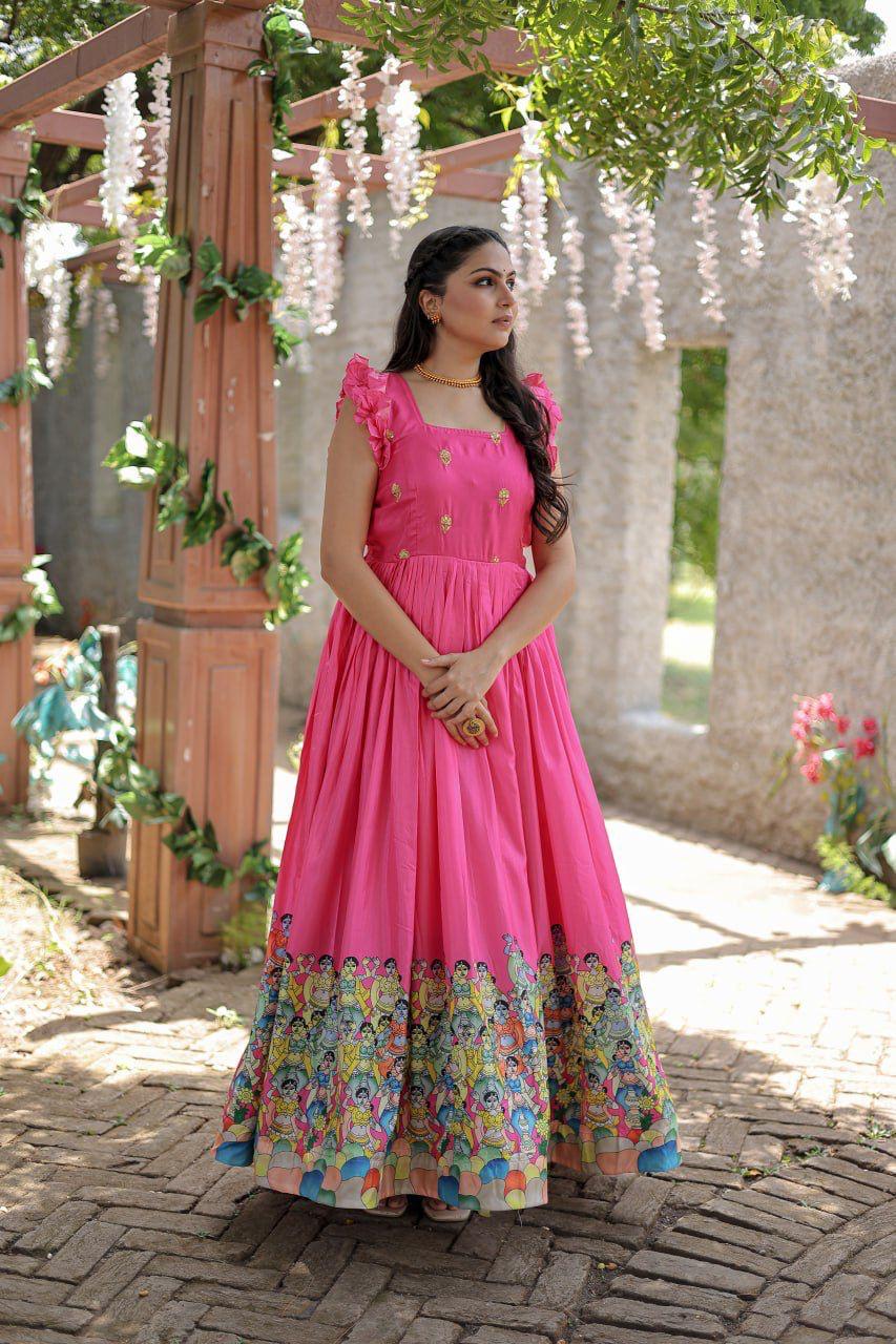 Dola silk Gown
