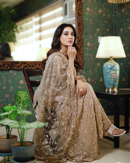 Premium Partywear Sharara Set
