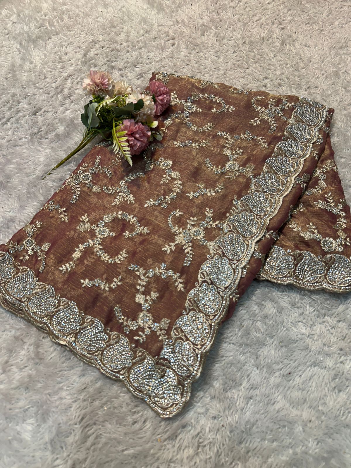 Chiffon Designer Sarees