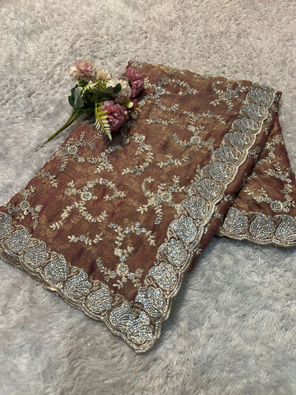 Chiffon Designer Sarees