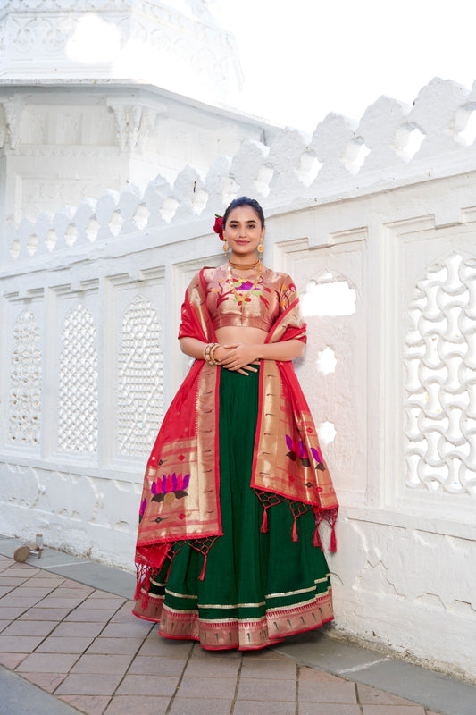 Beautiful Paithani Lehenga