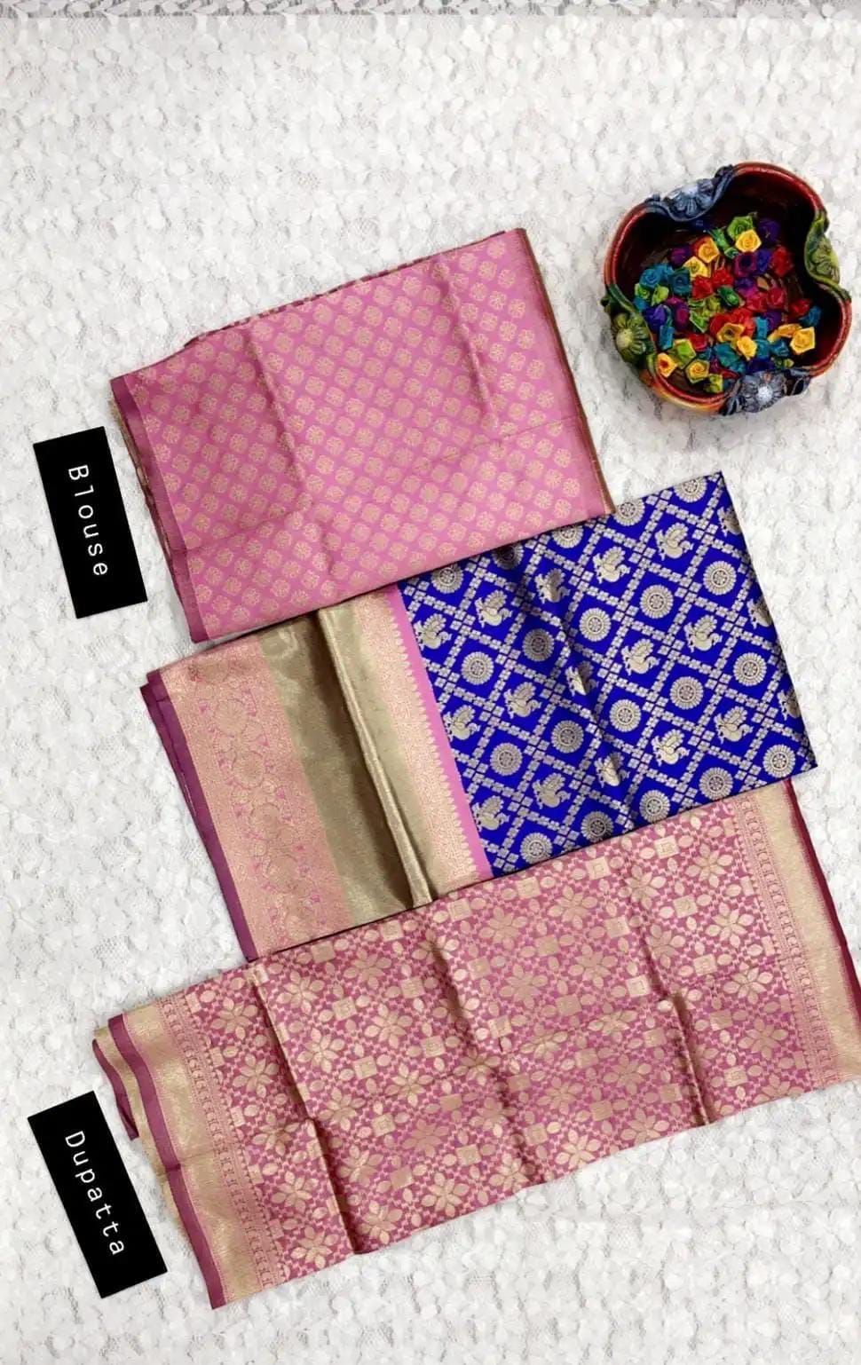 Kanjeevaram Silk Zari Lehanga