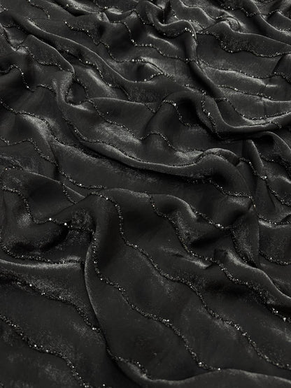 Flawless Black Cocktail Saree