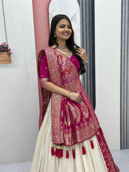 Festive wear Lehenga Saree