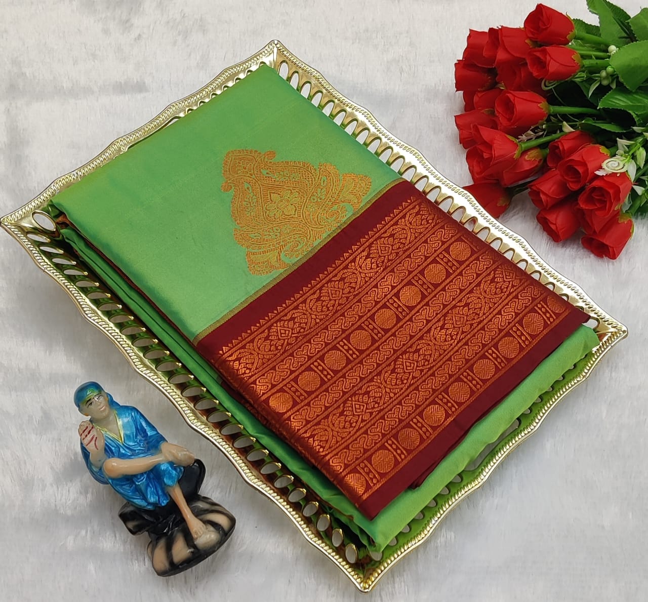 Luxury Korvai Softsilk Sarees