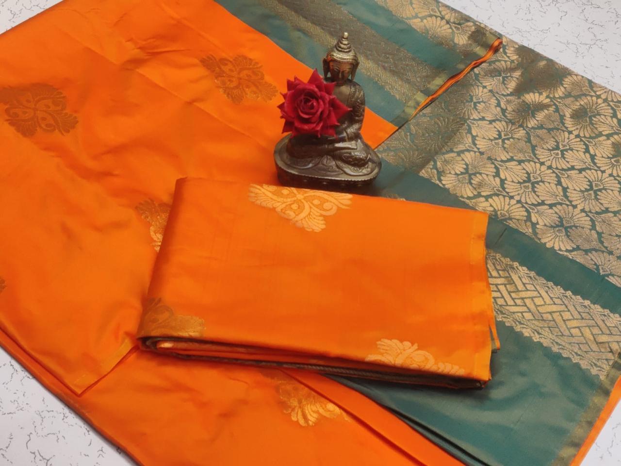 Borderless Softsilk Sarees