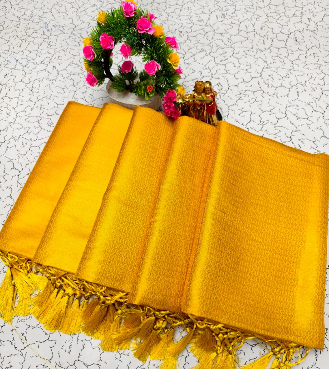 Copper Silk Saree