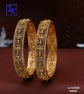 Golden Nakshi Bangles