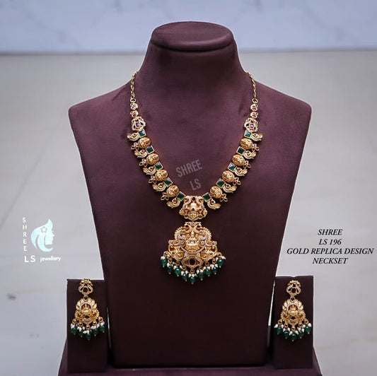 Gold-Replica Necklace Set