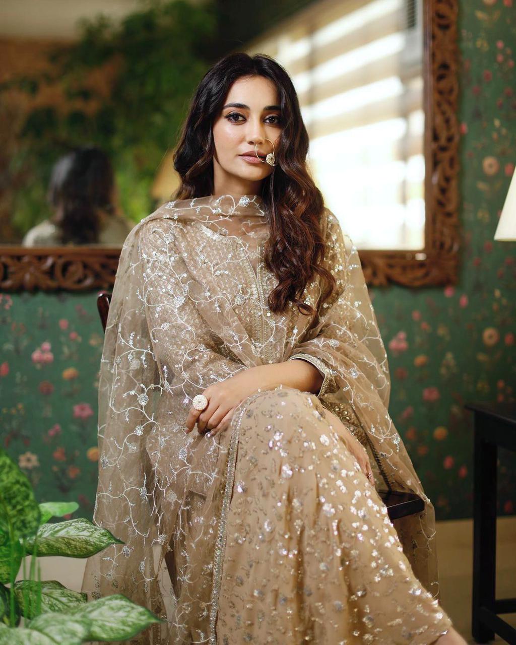 Premium Partywear Sharara Set